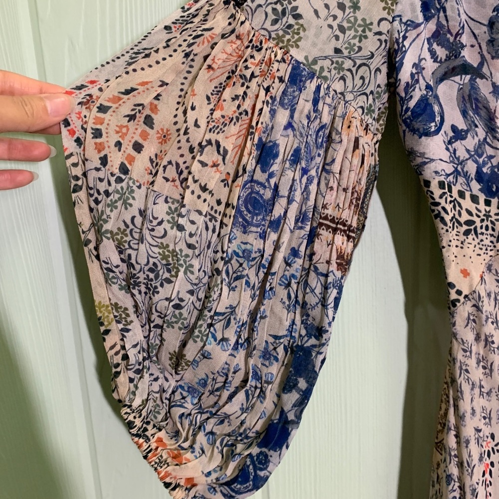 Free People MOROCCAN DREAMs Pieced maxi Dress - Picture 7 of 12